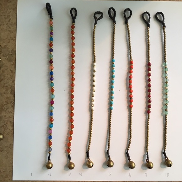 Hand woven beaded boho bracelets - Picture 4 of 5